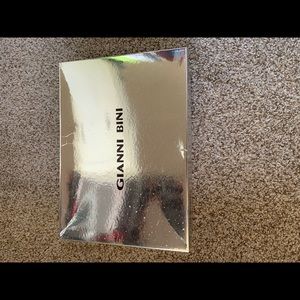 gianni bini silver heels